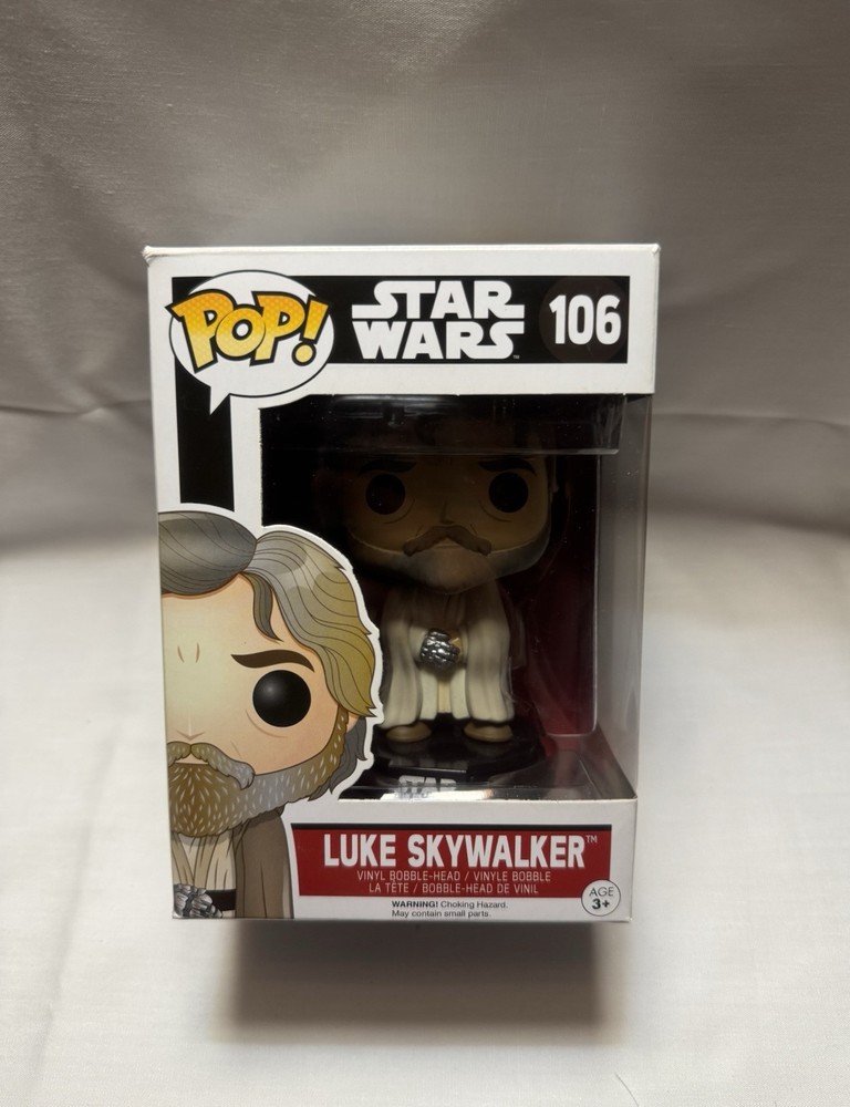 Star Wars Funko Pop Vinyl Luke Skywalker #106 Collectible Figure