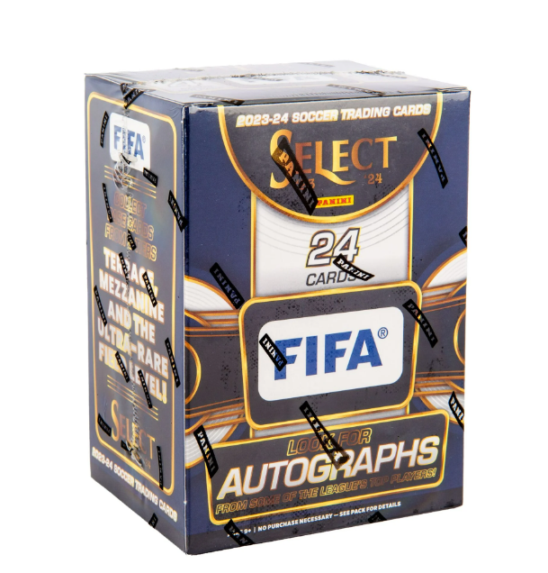 2023-24 Panini Select FIFA Soccer Trading Cards Blaster Box