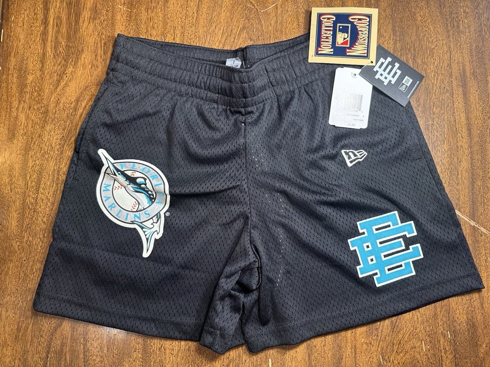 Eric Emanuel EE Basic New Era Shorts - Florida Marlins (Brand New W Tags)