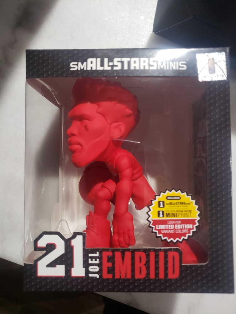Rare Joel Embiid NBA Small Stars Mini RED Chase Figure Variant