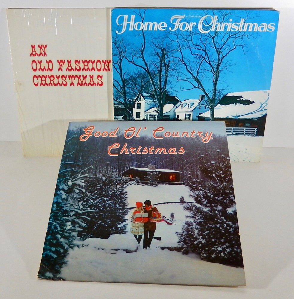 Christmas Lot Sale 3 Records! (Good Ol’ Country, Home For Christmas...)-image