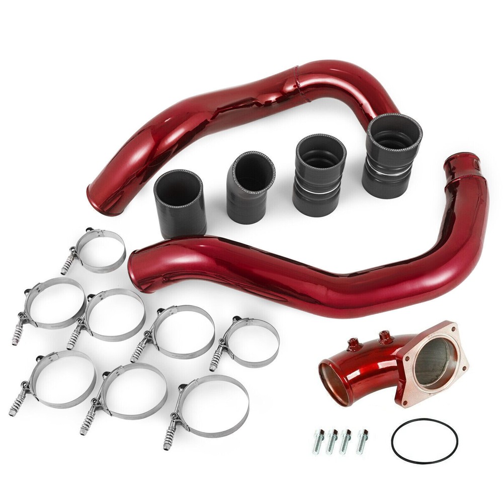 Upgraded Turbo Intercooler Pipe Kit & Intake Elbow for 03-07 Ford F250 6.0L Powerstroke Diesel