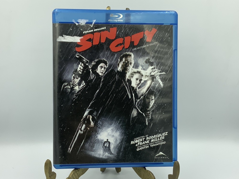 Sin City Blu-Ray Movie Canadian Version French English Audio Action
