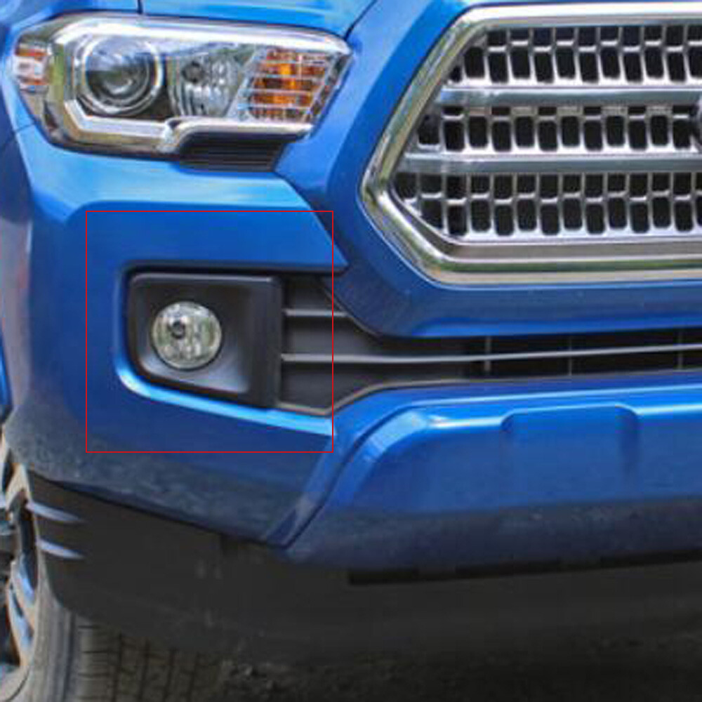 For Toyota Tacoma 2015-2019 Chrome Front Fog Lights Lamp Cover Trim Frame Bezel