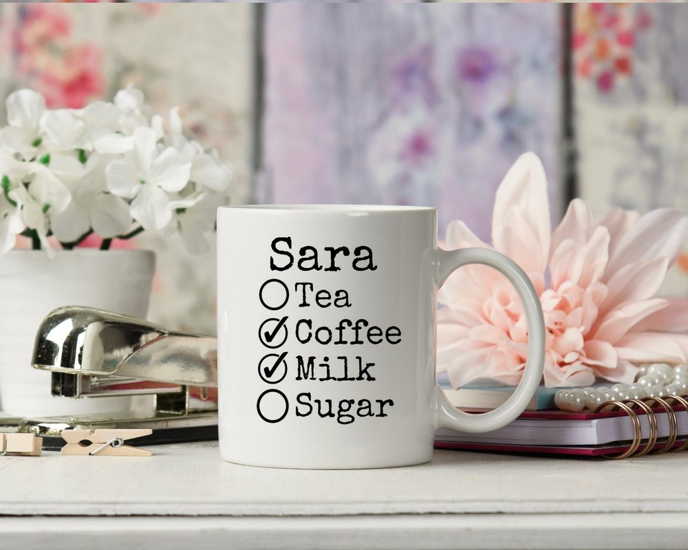 Personalised Ceramic Coffee Mug The Perfect Office Mug Or Workplace Mug Ensure
