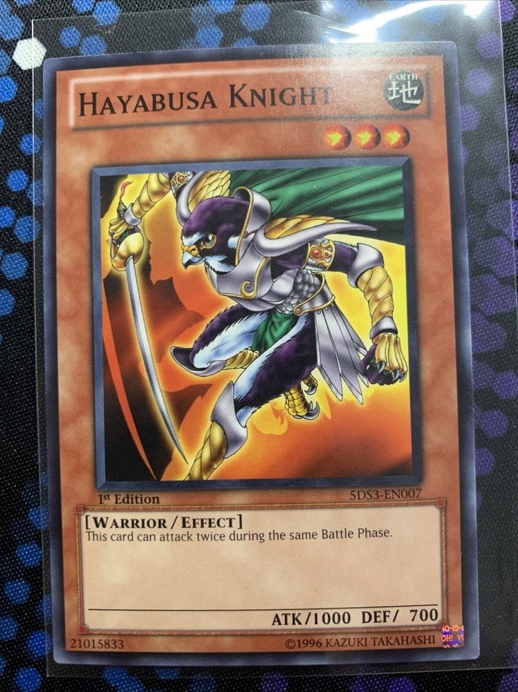Hayabusa Knight 5DS3-EN007 Starter Deck Duelist Toolbox 1st Edition