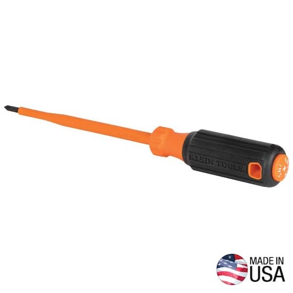 6-inch Insulated Phillips Screwdriver with Round Shank
