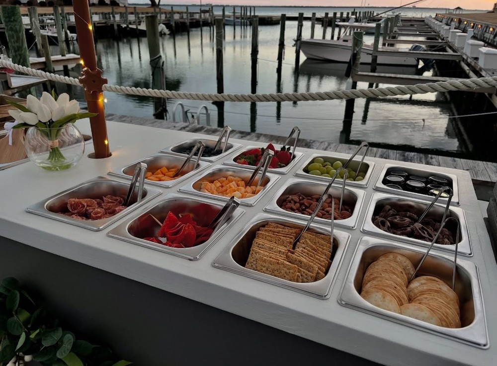 Collapsible Mobile Food Cart for Catering Business