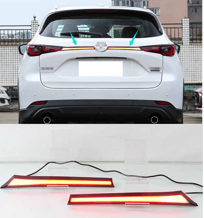 LED DRL Rear Trunk Lamps Driving Turn Brake Lights For Mazda CX-5 CX5 2022-2024