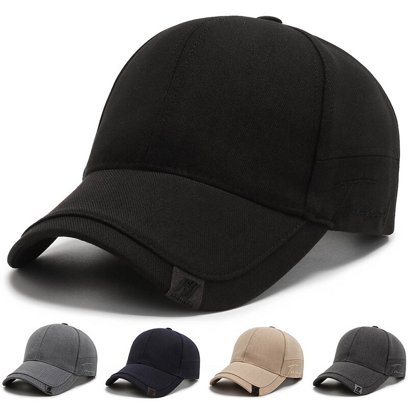 Men Women Peaked Cap Adjustable Baseball Hat Hip-Hop Headgear Outdoor Sunshade