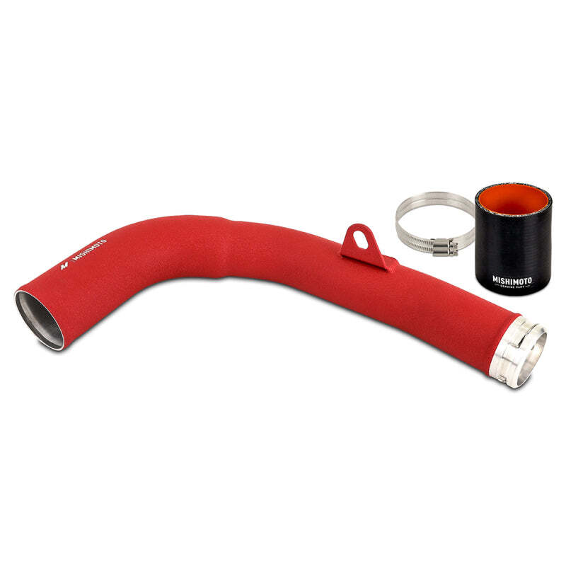 Mishimoto Fits 2022+ Subaru WRX Charge Pipe - Wrinkle Red