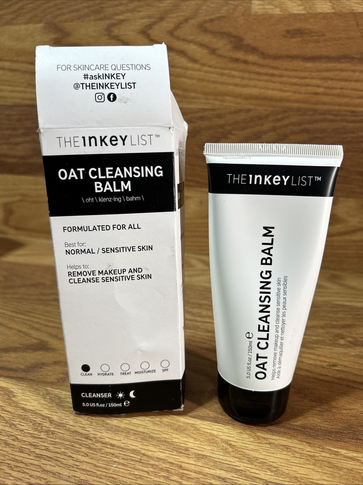 The Inkey List Oat Cleansing Balm 150ml Full Size New 5oz