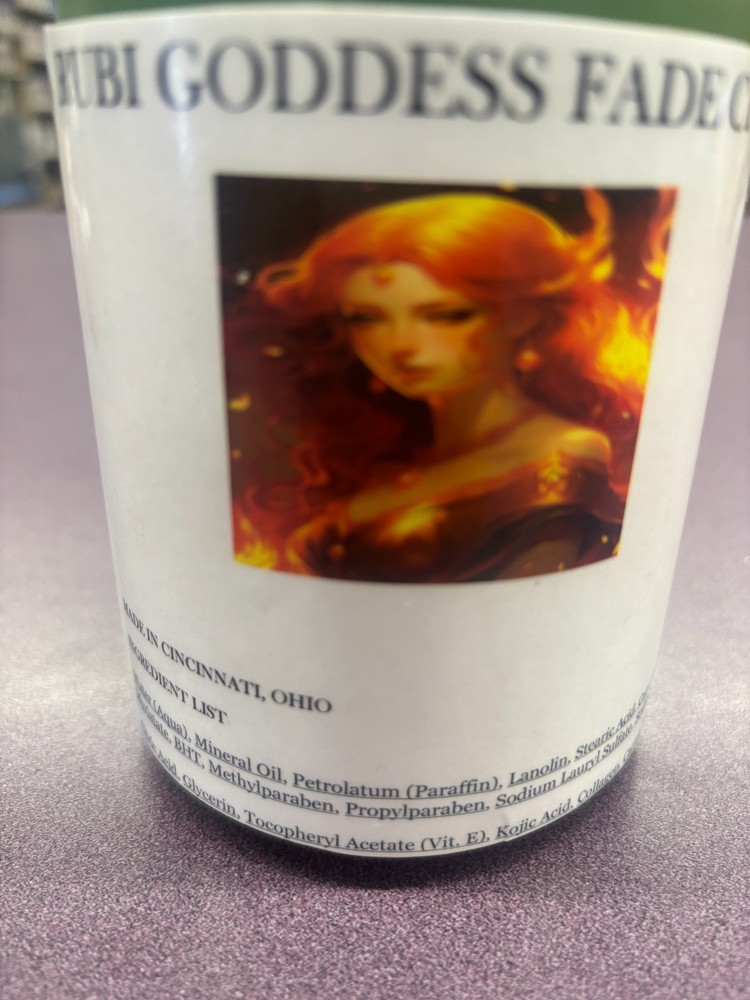 white fade cream for dark spots and hyperpigmentation for all skin types, 8 oz