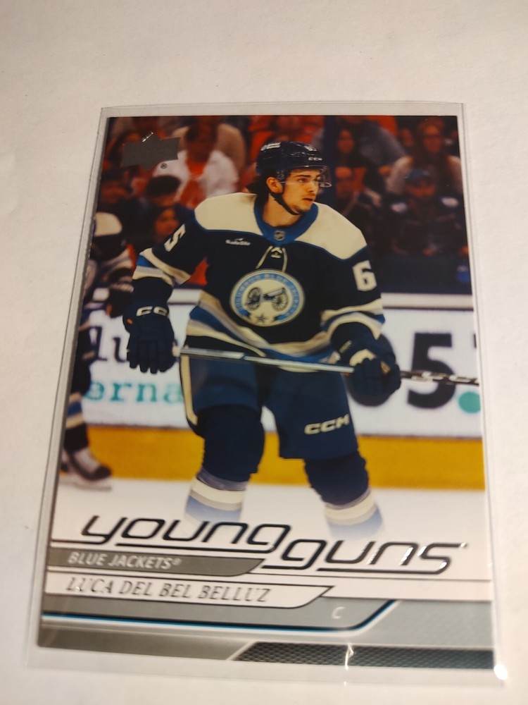 2024-25 Upper Deck Series 1 - Young Guns #214 Luca Del Bel Belluz (RC)