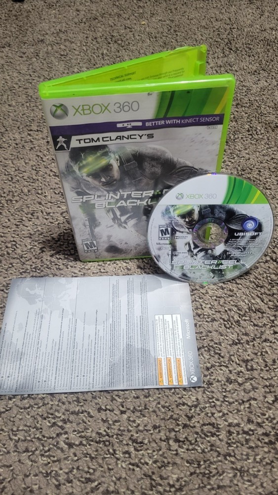 Tom Clancy's Splinter Cell: Blacklist (Microsoft Xbox 360, 2013)