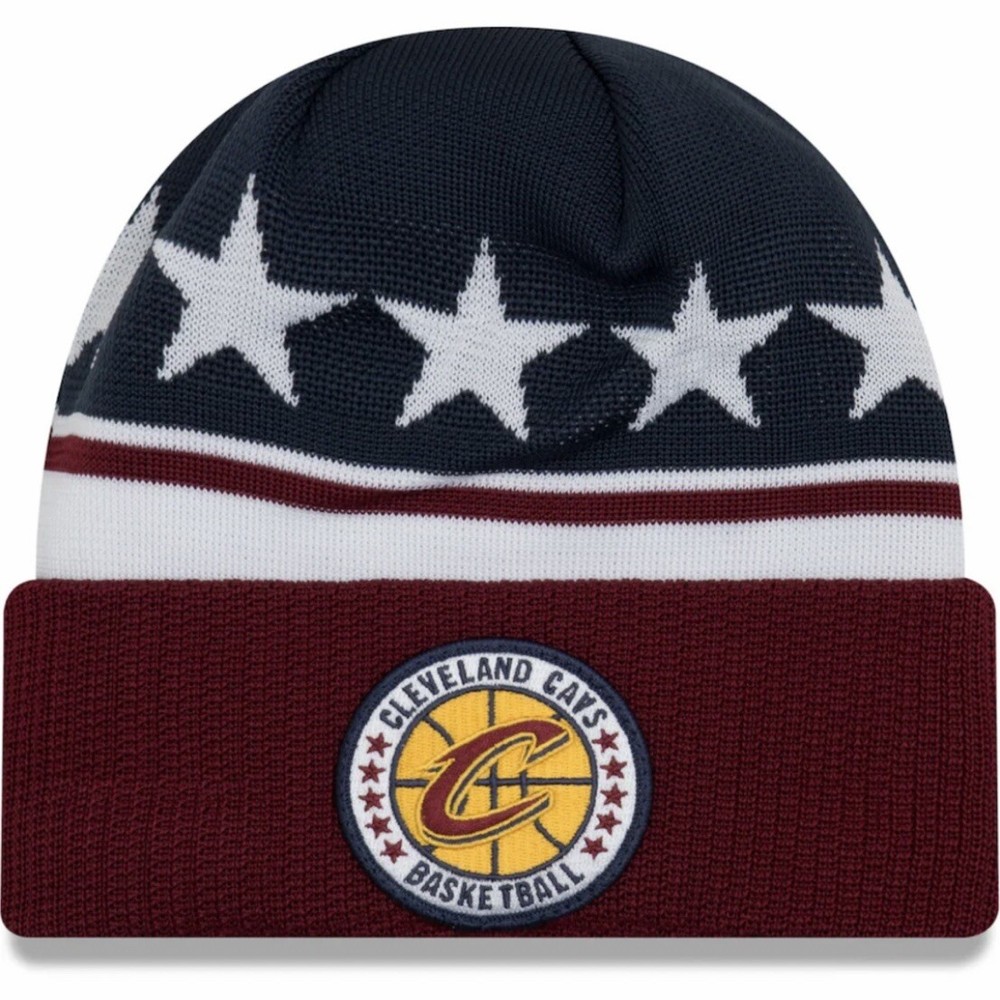 New Era Cleveland Cavaliers NBA Winter Hat Cap Beanie Toboggan Tip Off Series