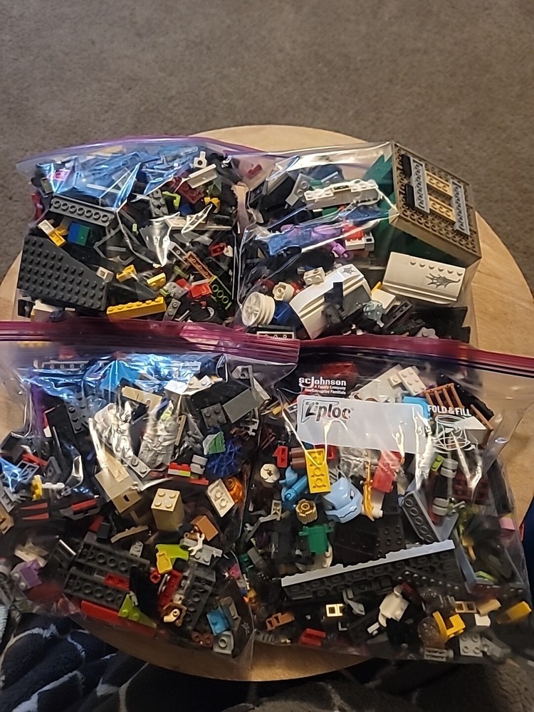 Lego BULK LOT of 5 lbs pounds Assorted Pieces EXCELLENT (A2)- Multiple Bags Avai
