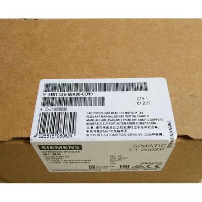 1PC NEW SIEMENS 6ES7155-6BA00-0CN0 PLC MODULE 6ES71556BA000CN0