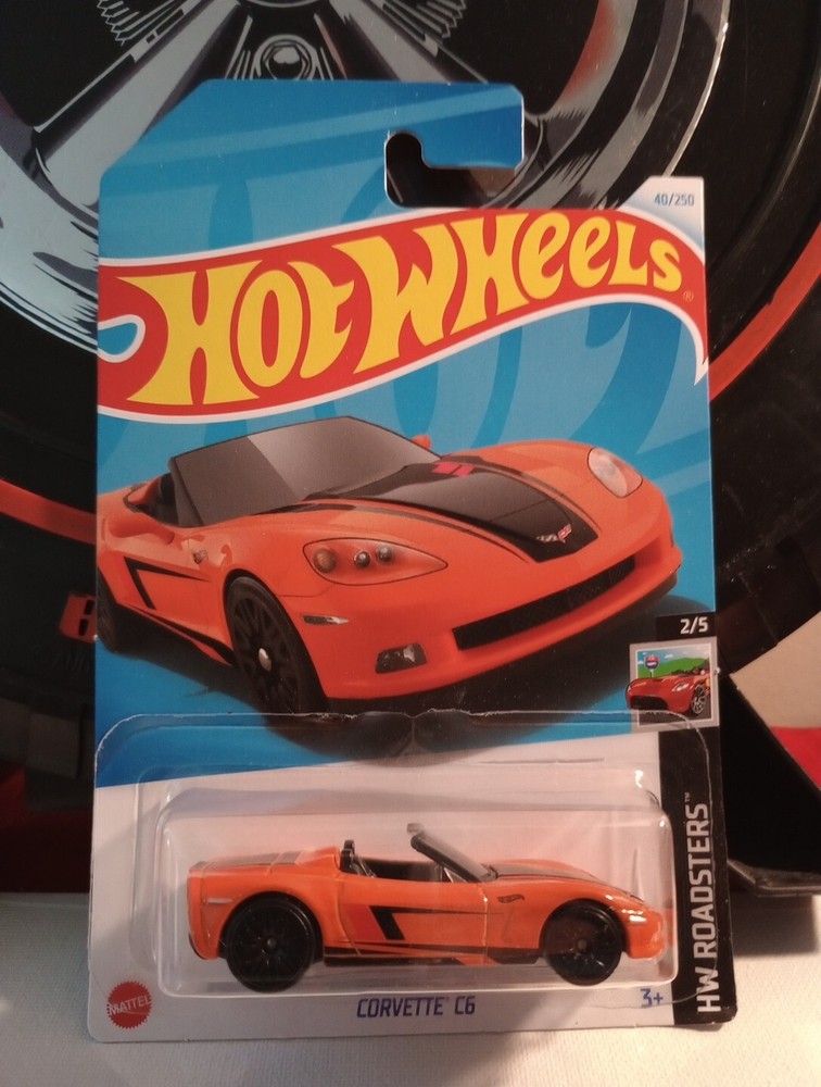 🔥 Hot Wheels 2024 Corvette C6 Roadster 2/5 #40/250 Limited Edition