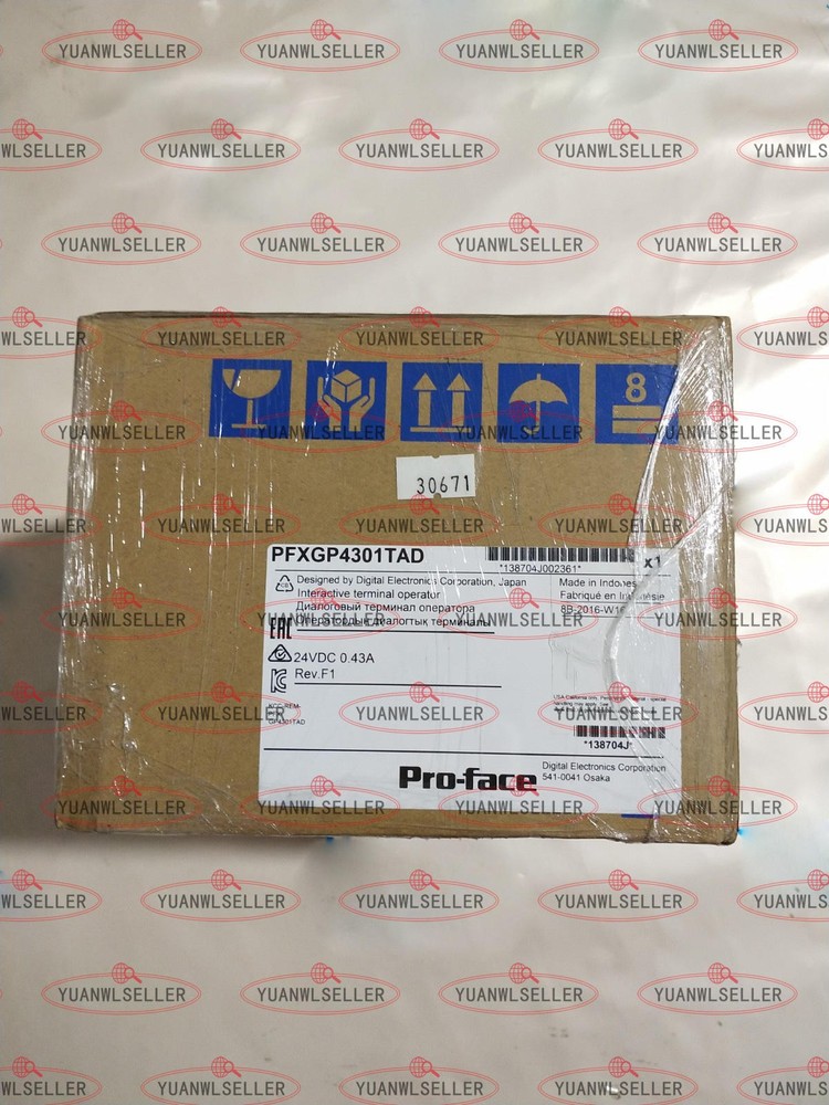 1PCS NEW PROFACE PRO-FACE TOUCH SCREEN PFXGP4301TAD