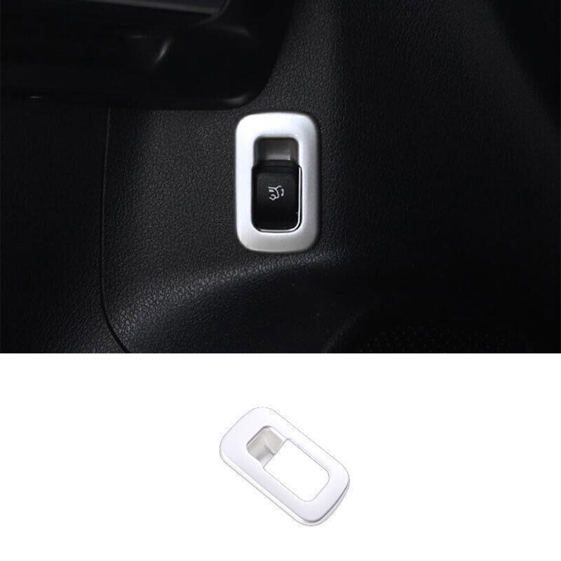 Matte Silver Trunk Power Liftgate Switch Frame For Benz GLB 200 250 35 2020-2023
