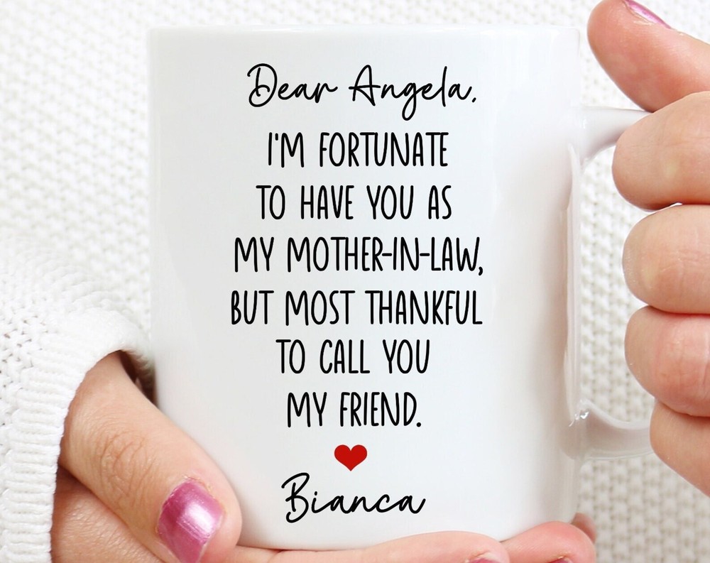 Best Mother-in-Law Gift From Daughter-in-Law - Personalized Mug
