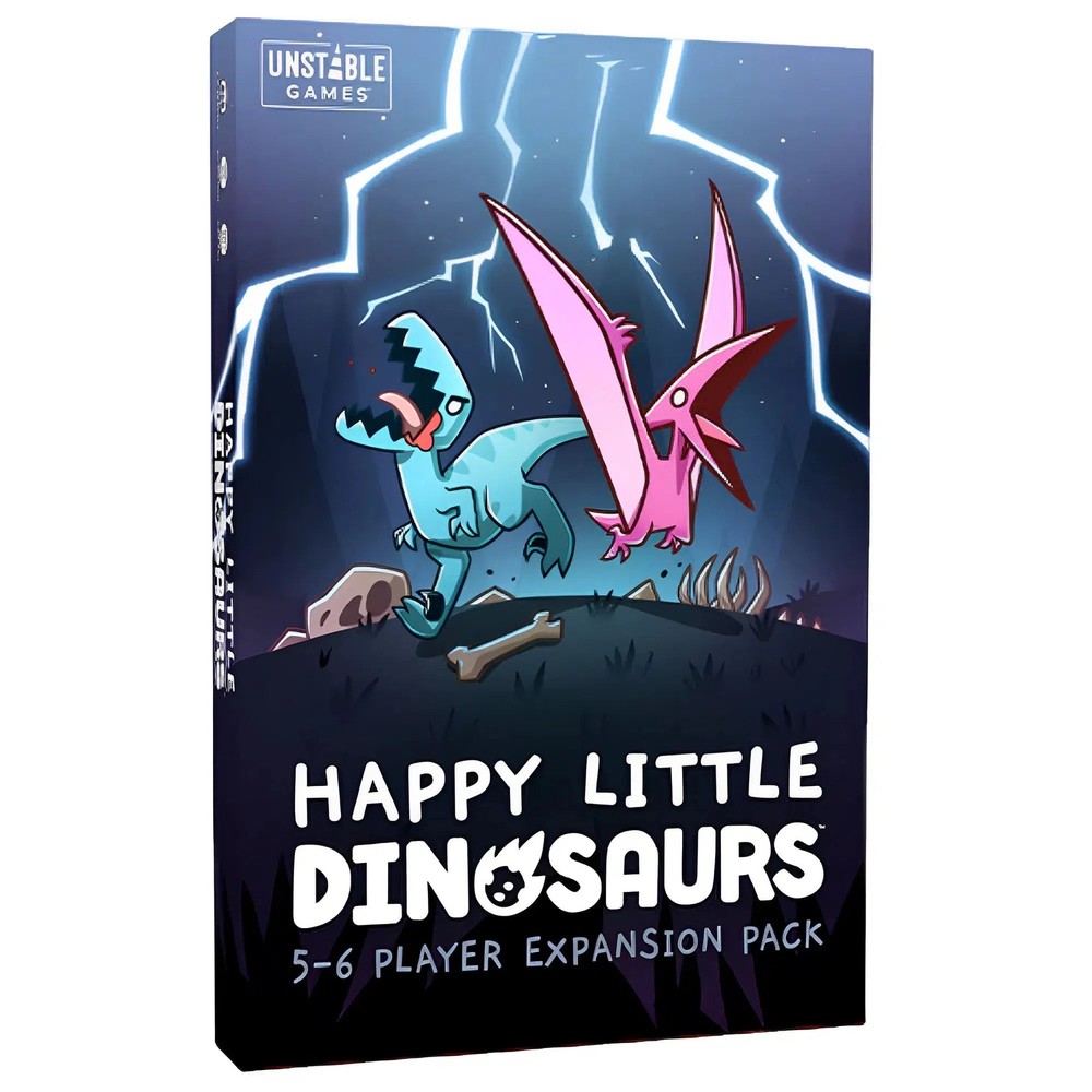 Happy Little Dinosaurs 5-6 Player Expansion Pack by Unstable Games - Add More Dino Fun