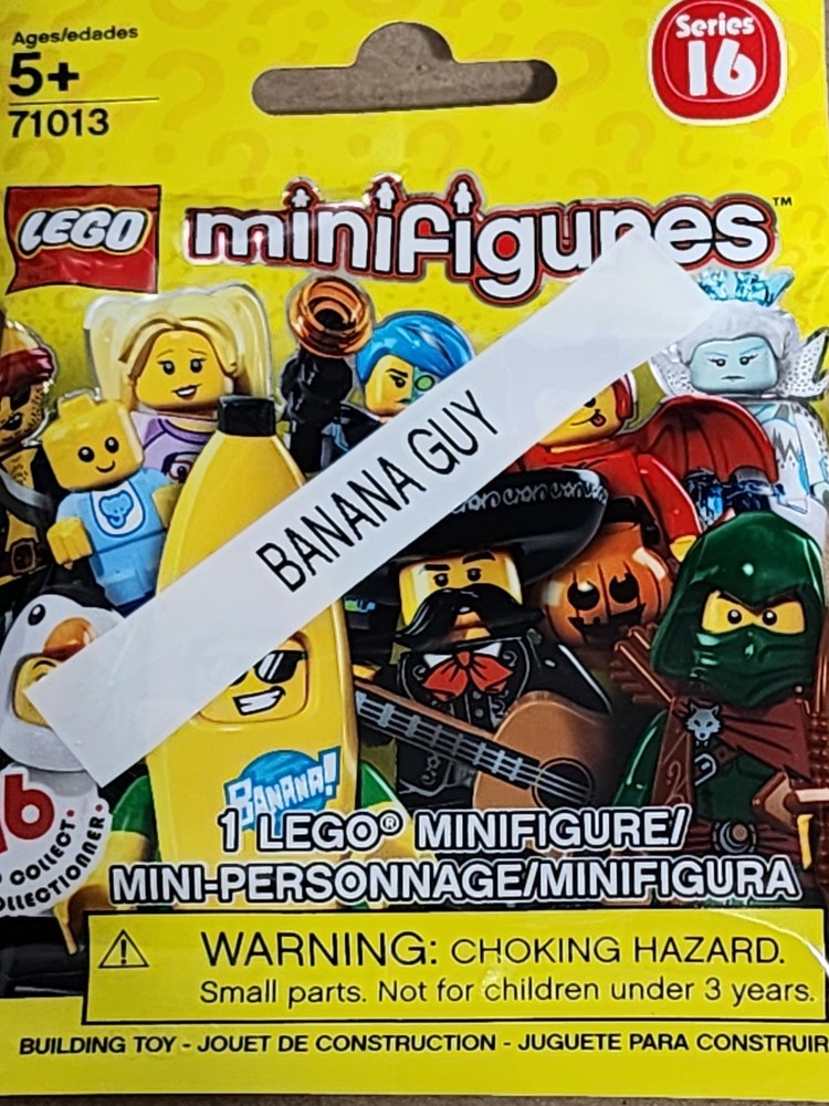 LEGO Minifigures Series 16 Banana Guy Minifigure with Free Shipping