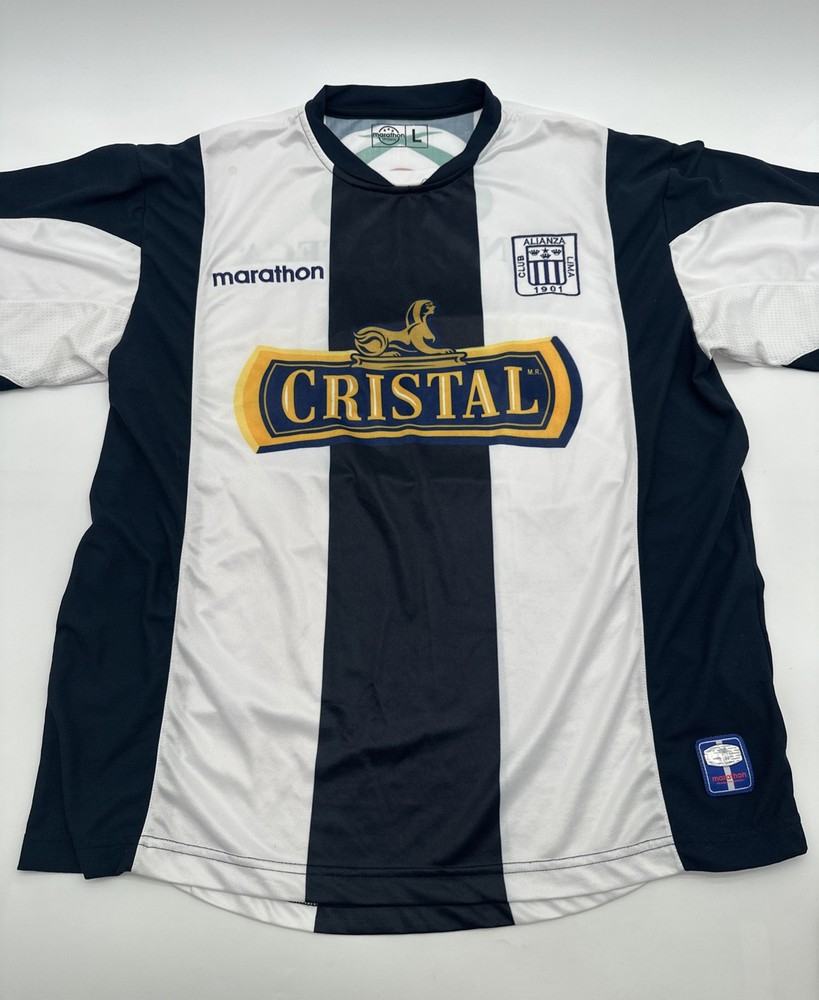 Marathon Sports Alianza Cristal Banco Azteca Men’s Multicolor Logo Jersey L