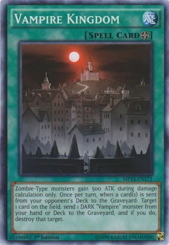 Vampire Kingdom MP14-EN171 1st Ed Common Moderately Played MTG Card