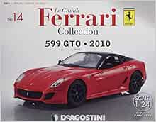 Deagostini Le Grandi Ferrari Collection No.14 1/24 599 GTO 2010 book form JP