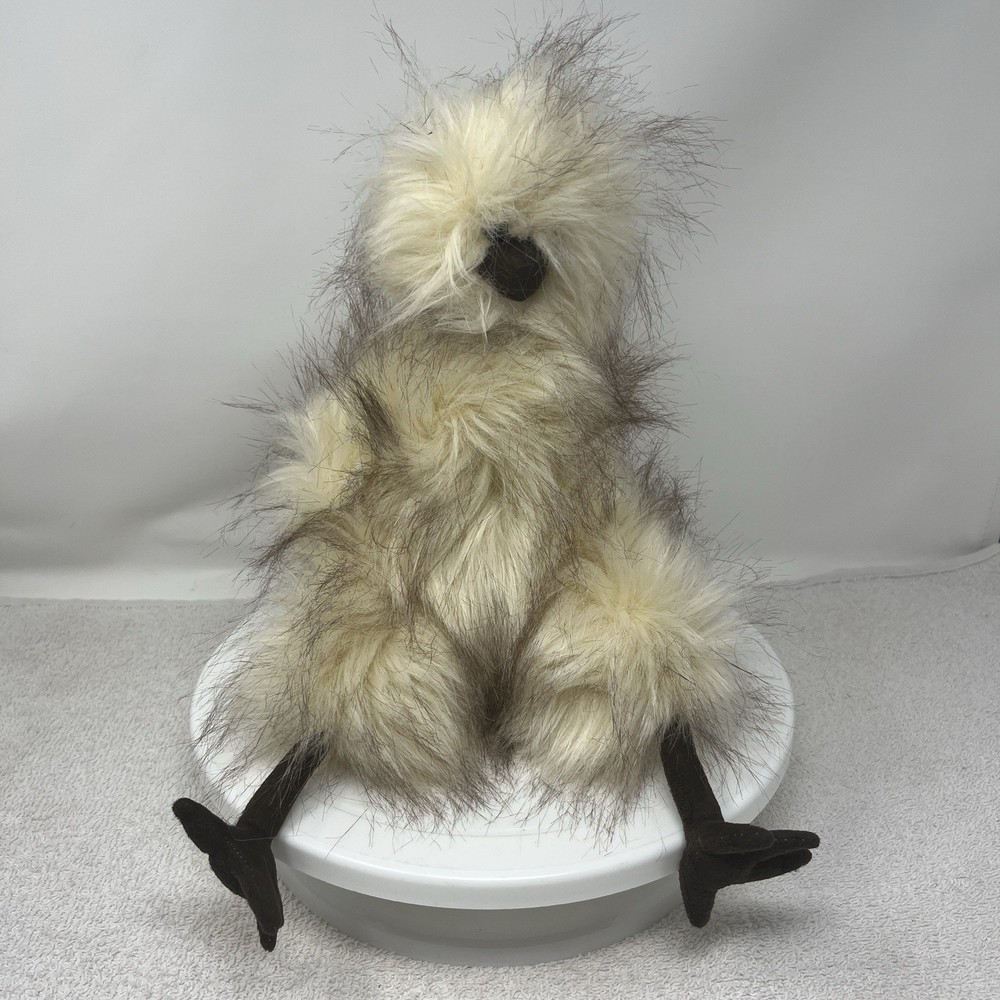 Jellycat Silkie Chicken Plush Stuffed Animal Retired & Rare Soft Plush 11”
