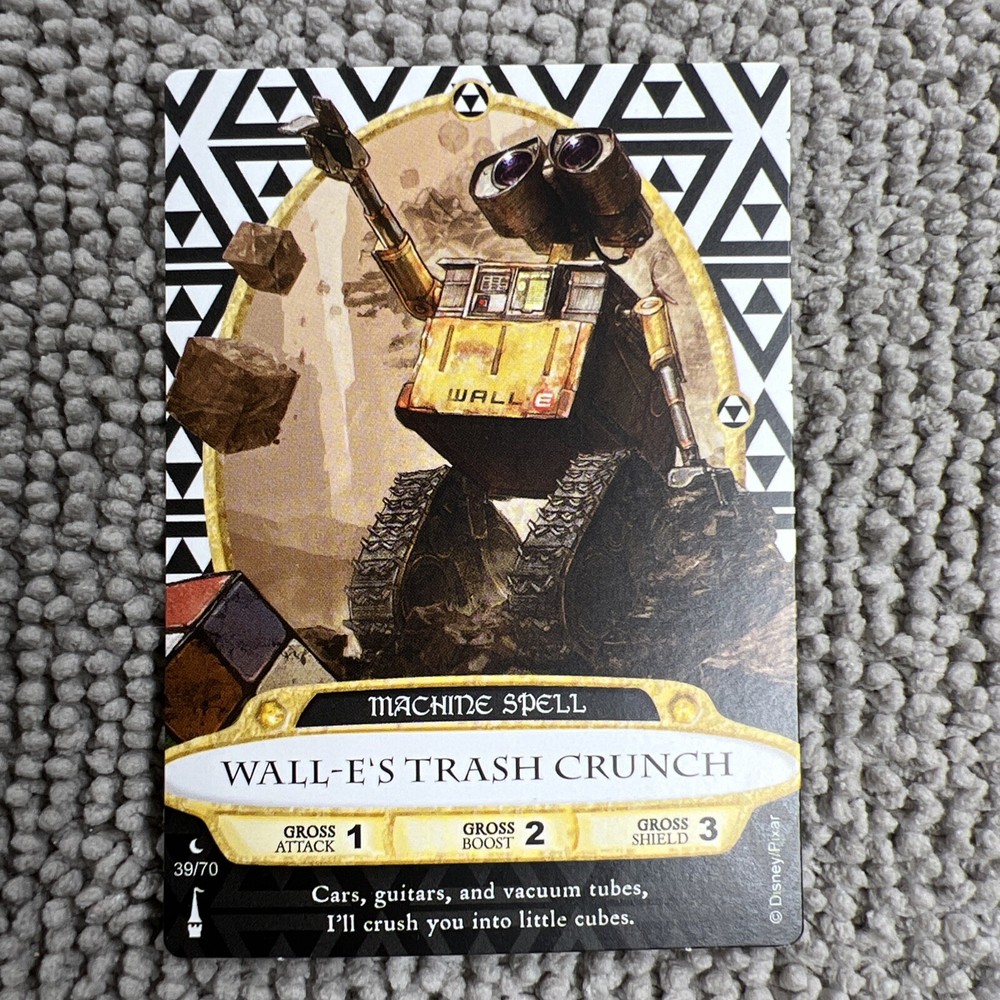Wall-E's Trash Crunch Retired Sorcerers of Magic Kingdom Game MK0086