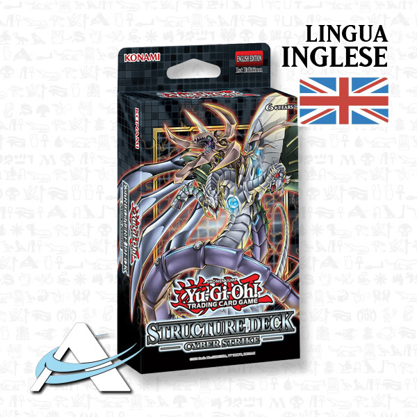 CYBER STRIKE English Structure Deck SDCS Yugioh Cyber Attack Theme Deck-image