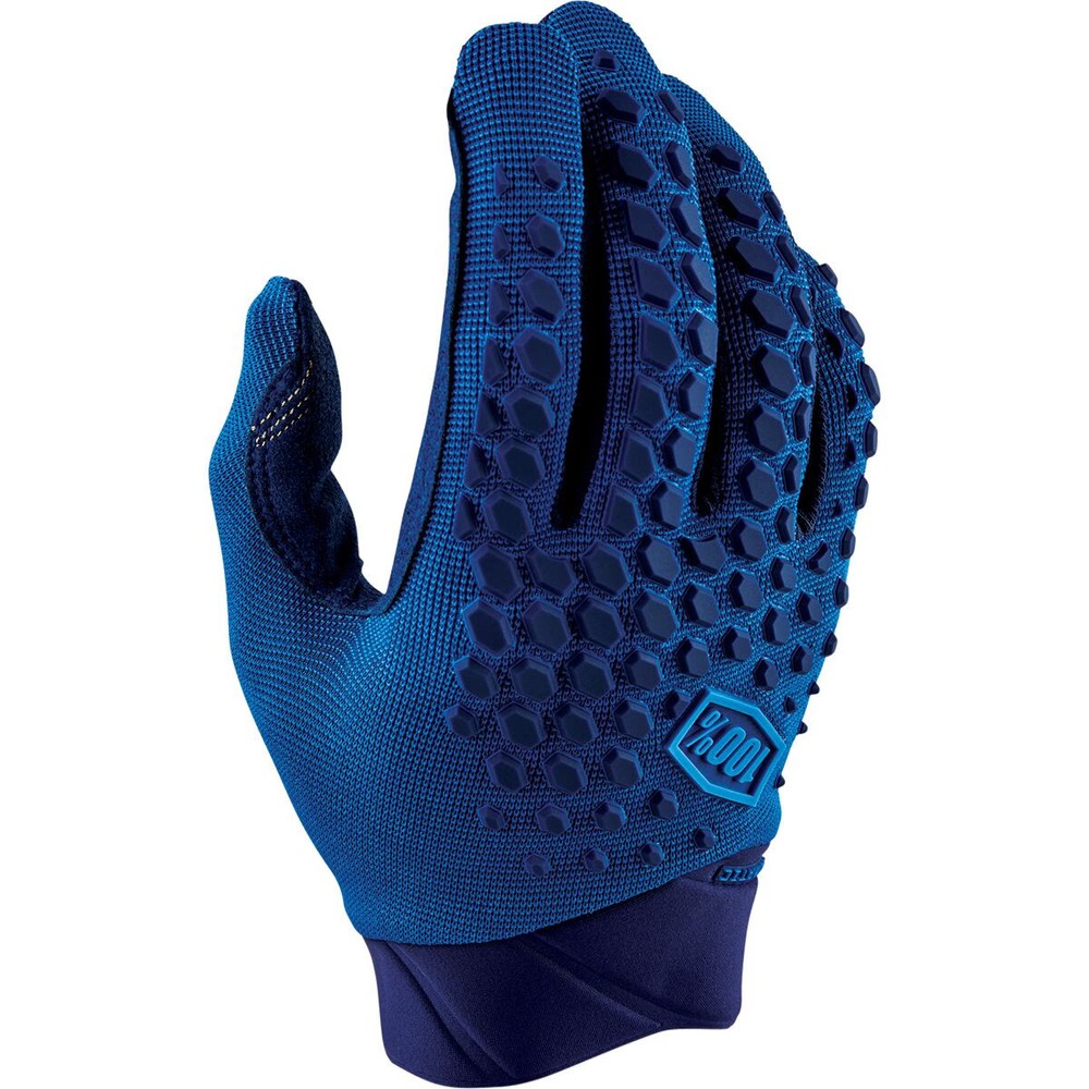 100% Geomatic Full Finger Glove - Men's Slate Blue S