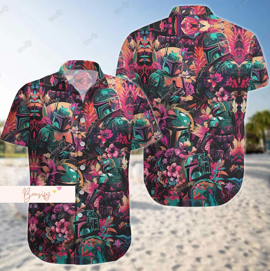 Boba Fett 3D Hawaii Shirt US Size All Over Print Father Day Gift Best Price