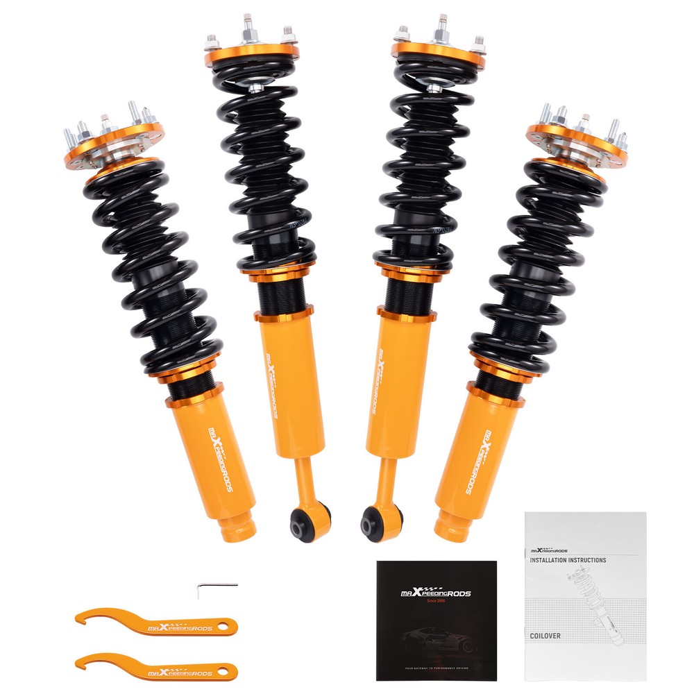 24 Way Adjustable Coilovers Suspension Lowering Kit for HONDA ACCORD 2003-2007