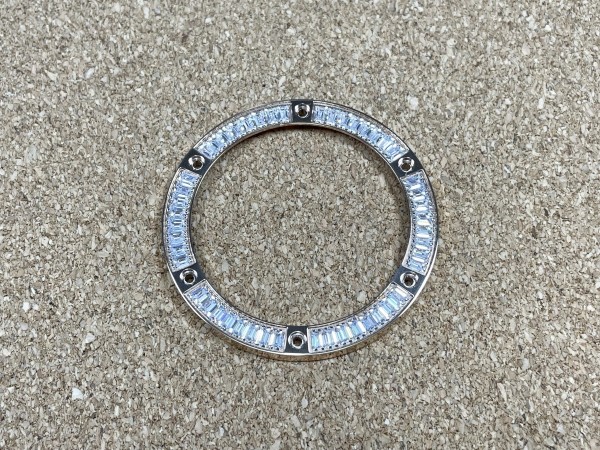 Hublot Exclusive Big Bang Zirconia Bezel Watch Gold Polished Square 301 Fits