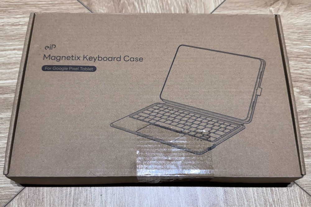 EIP Magnetic Keyboard Case for Google Pixel Tablet 11 inch (2023), WHITE