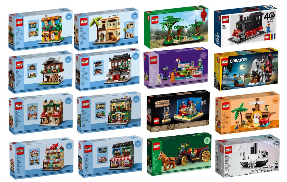 Lego Box Sets Retired Rare Limited Edition GWP Promotional New Sealed You Pick!