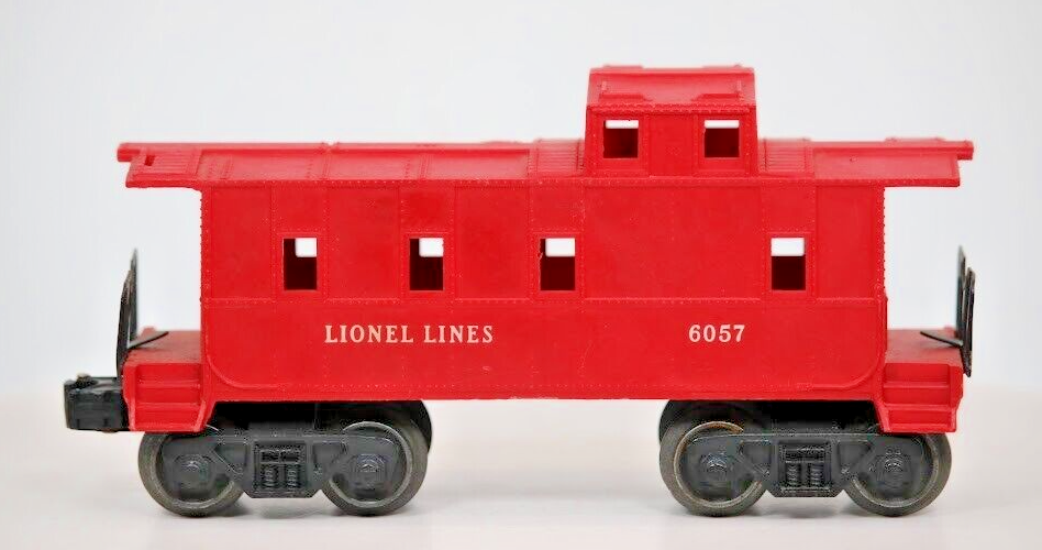 Lionel O-27 Scale Red Caboose 6057 Model Train Car