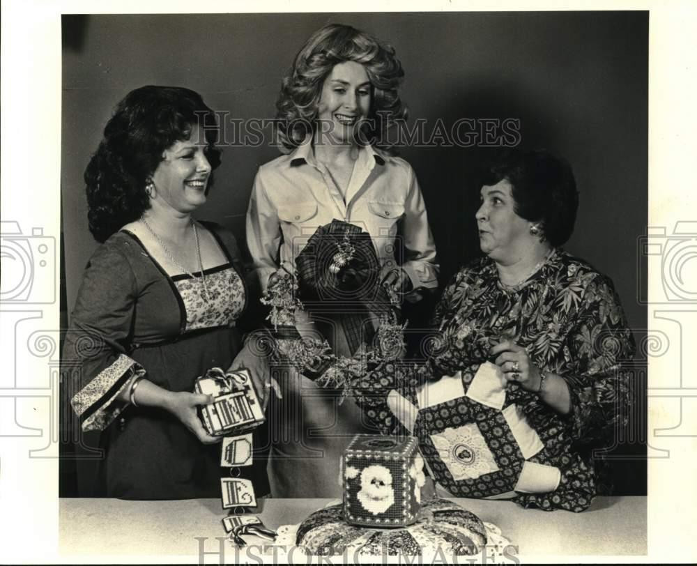 1979 Press Photo Members of Women's Auxillary at benefit style show & luncheon
