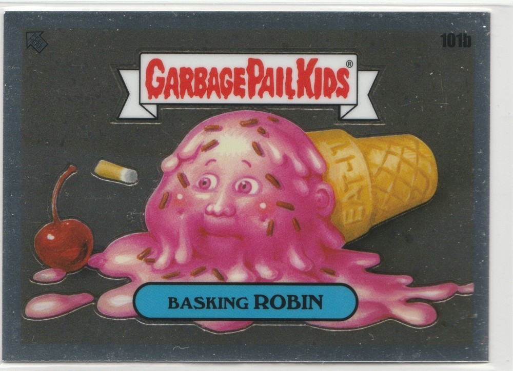 Basking Robin 101b Garbage Pail Kids 2020 Chrome Series 3 CS3 GPK Card