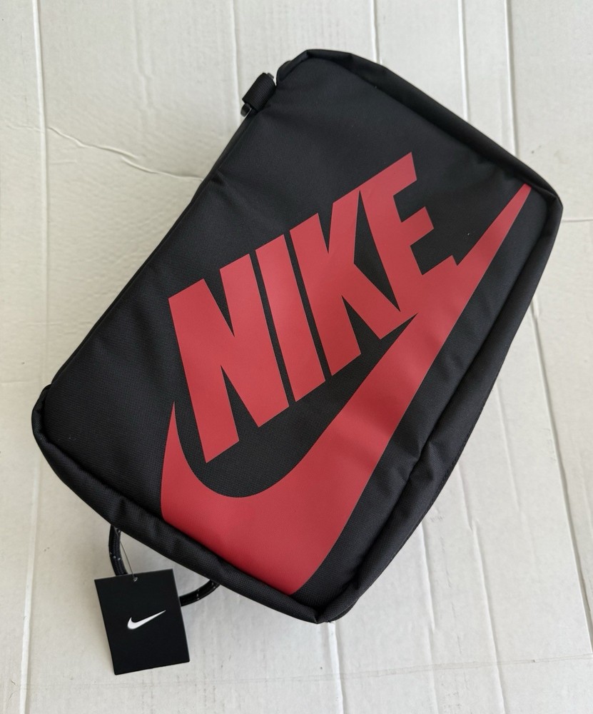 Nike Premium Shoebox Bag Unisex Sports Travel Gym Backpack Black/Black/Red NEW!!