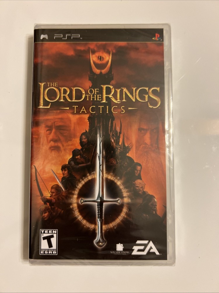 Lord of the Rings Tactics: (Playstation Portable PSP, 2005)please Read.dents..