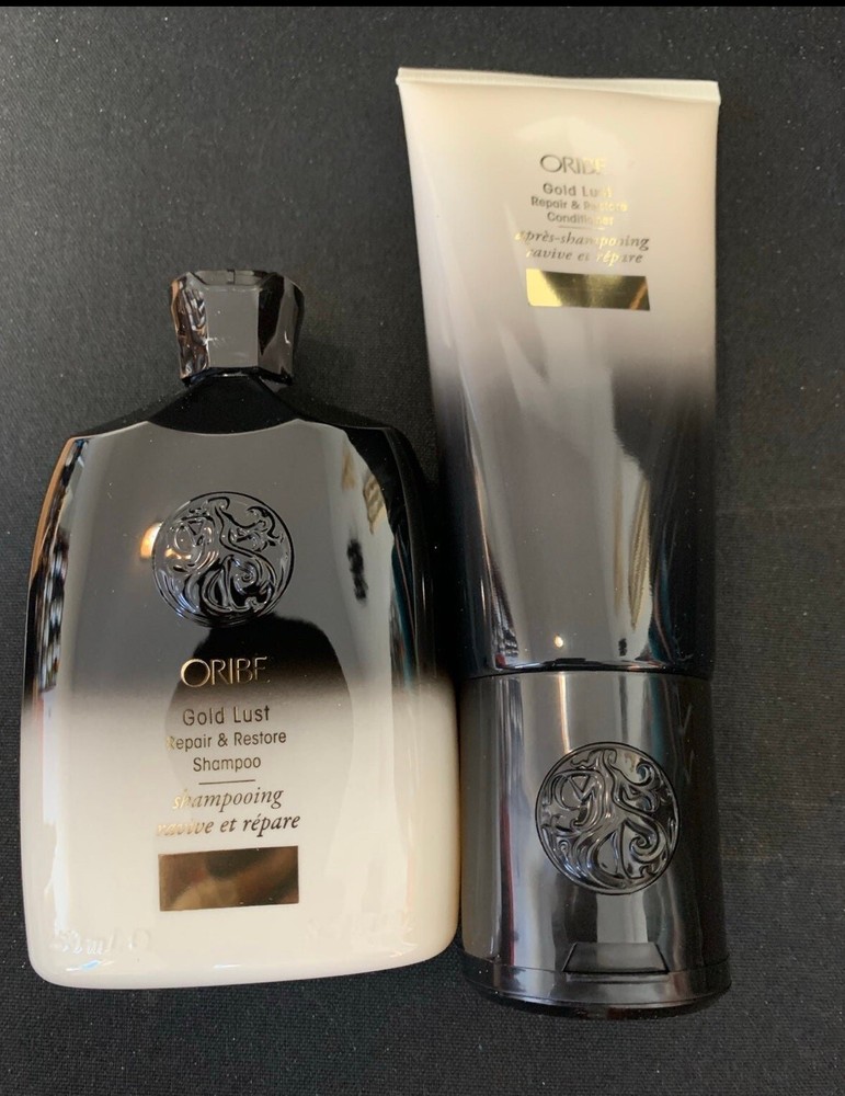 Oribe Gold Lust Repair and Restore Shampoo and Conditioner Set 8.5 oz + 6.8 oz