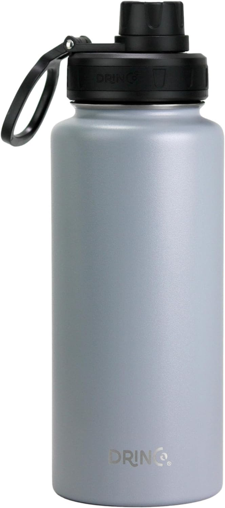 Stainless Steel Water Bottle Spout Lid Vacuum Insulated Double Wall Water Bottle