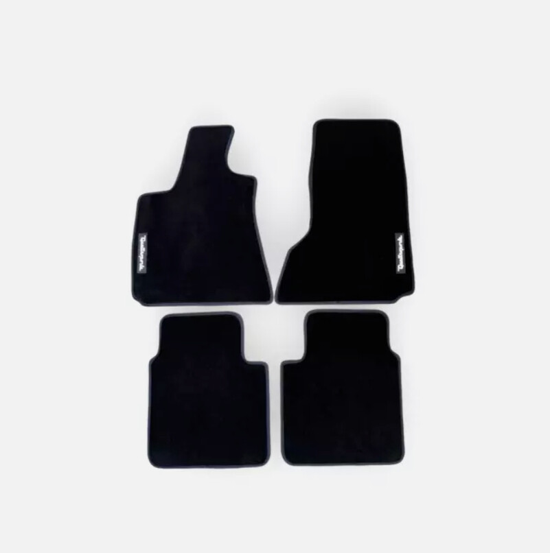 For Maserati Quattroporte Car Floor Mats Velour Waterproof Black Carpet Liners