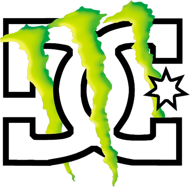 Monster DC Racing Sticker Vinyl Die Cut Decal