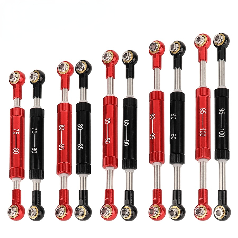 Adjustable Steering Link Rod Bar Servo Linkage for 1/10 Axial SCX10 RBX10 Tamiya RC Crawler